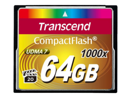 TRANSCEND 64Go Ultimate Carte mém. flash