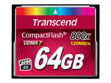 TRANSCEND Premium CompactFlash 64Go