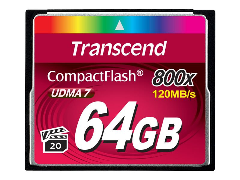 TRANSCEND Premium CompactFlash 64Go