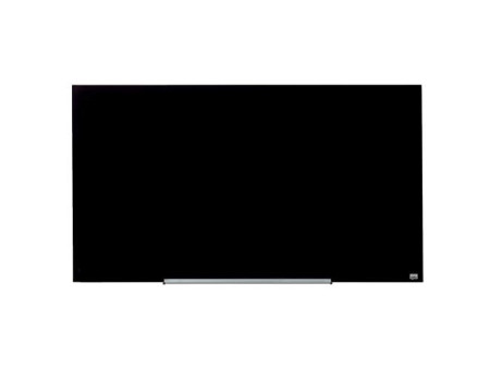 nobo Tableau en verre Impression Pro Widescreen, 57', noir