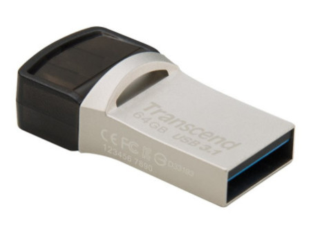 TRANSCEND 64Go Clé USB3.1 Gen 1