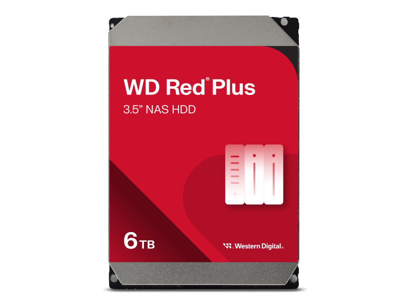 WD Red Plus 6To SATA 6Gb/s 3.5p HDD