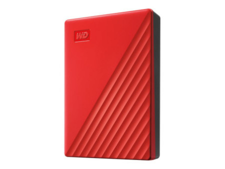 WD My Passport 4To portable HDD Red