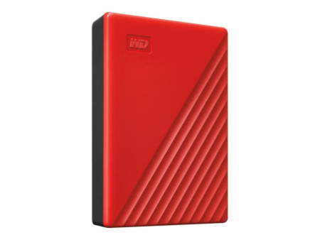 WD My Passport 4To portable HDD Red