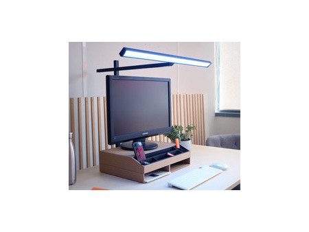UNiLUX Lampe de bureau à LED ELITE LUMINO, pince, noir