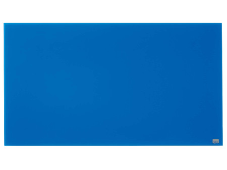 nobo Tableau en verre Impression Pro Widescreen, 45', bleu