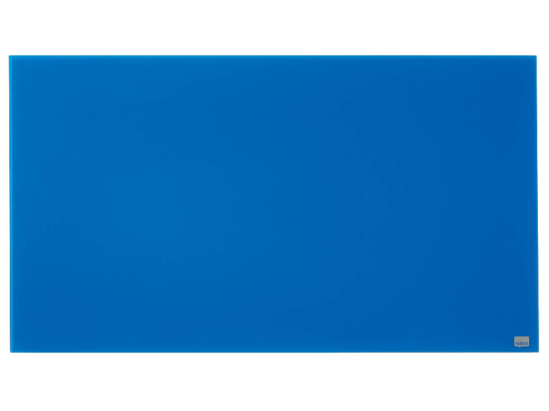nobo Tableau en verre Impression Pro Widescreen, 45', bleu