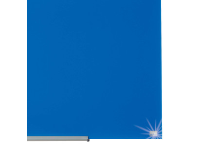 nobo Tableau en verre Impression Pro Widescreen, 45', bleu