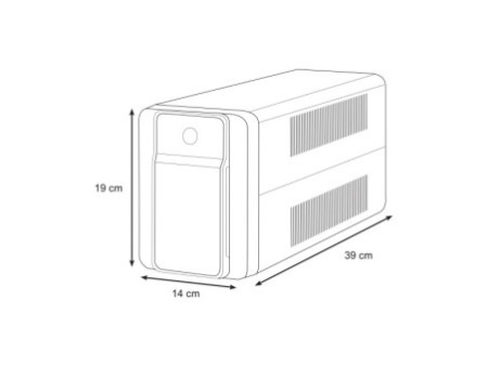 APC Back-UPS 1600VA 230V AVR FR Sockets