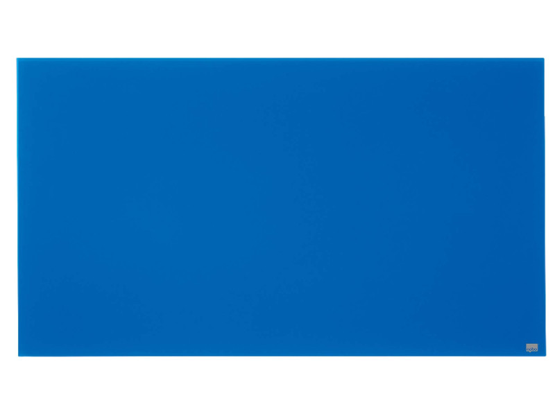 nobo Tableau en verre Impression Pro Widescreen, 57', bleu