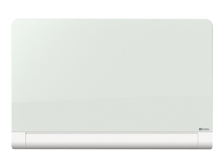 nobo Tableau en verre Impression Pro Widescreen, 57', blanc