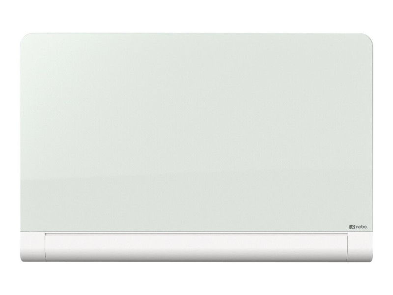 nobo Tableau en verre Impression Pro Widescreen, 57', blanc