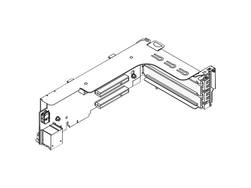 LENOVO V3 2U x16/x8/x8 PCIe G5 Riser 1/2