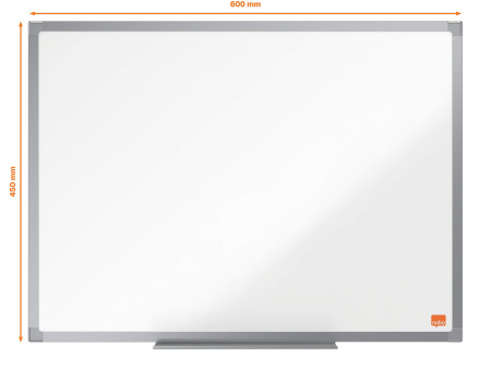 nobo Tableau blanc Essence en acier, (L)600 x (H)450 mm