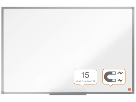 nobo Tableau blanc Essence en acier, (L)900 x (H)600 mm