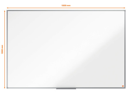 nobo Tableau blanc Essence en acier, (L)1.500 x (H)1.000 mm