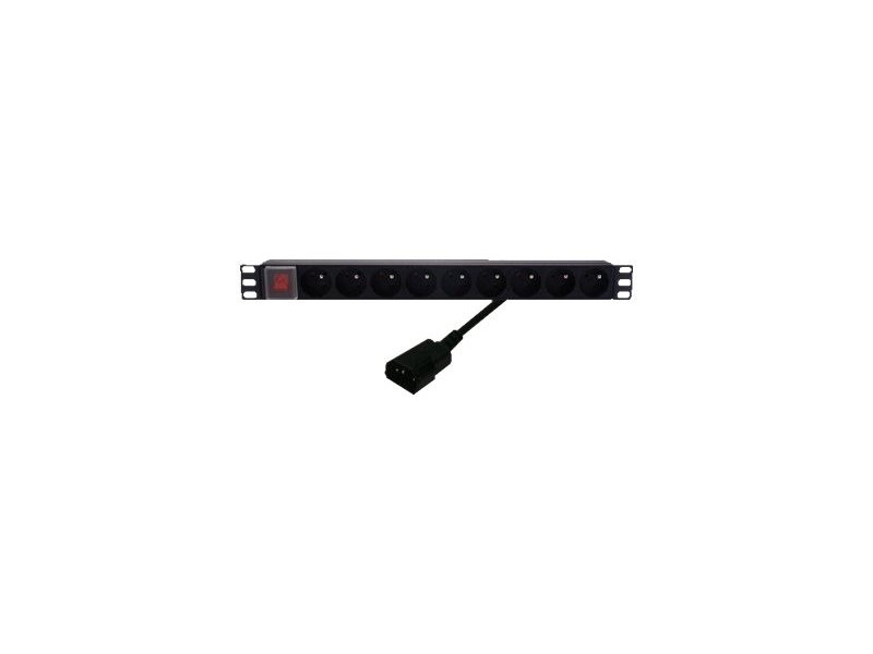 MCL Reglette electrique rackable 9 prise