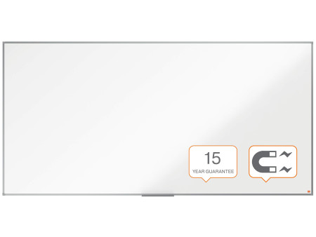 nobo Tableau blanc Essence en acier, (L)2.400 x (H)1.200 mm