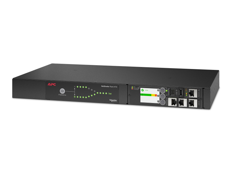 APC Rack ATS 100/120V 15A 5-15 in 10