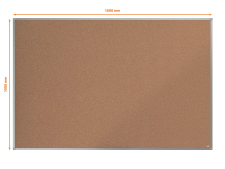 nobo Tableau d'affichage Essence, liège, (L)1500 x (H)1000mm