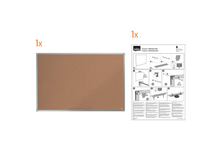 nobo Tableau d'affichage Essence, liège, (L)1500 x (H)1000mm