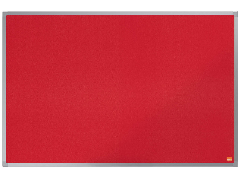 nobo Tableau d'affichage Essence, (L)900 x (H)650 mm, rouge