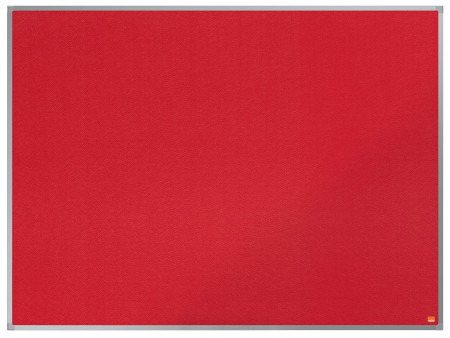 nobo Tableau d'affichage Essence, (L)1200 x (H)900 mm, rouge