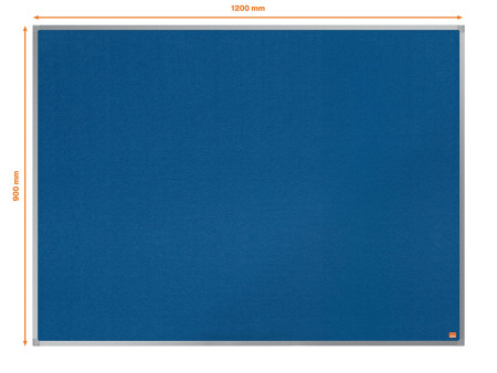 nobo Tableau d'affichage Essence, (L)1200 x (H)900 mm, bleu