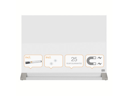 nobo Tableau blanc de bureau, (L)600 x (H)450 mm, blanc