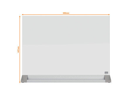 nobo Tableau blanc de bureau, (L)600 x (H)450 mm, blanc