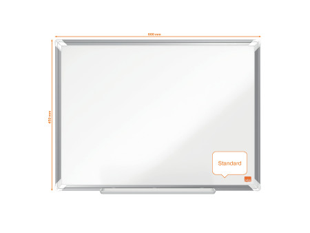 nobo Tableau blanc mural Premium Plus Emaille, (L)600 x
