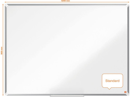 nobo Tableau blanc mural Premium Plus Emaille, (L)1.200 x