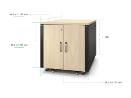 APC NetShelter Soundproof Server Rack 12
