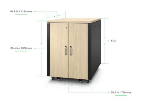 APC NetShelter Soundproof Server Rack 17