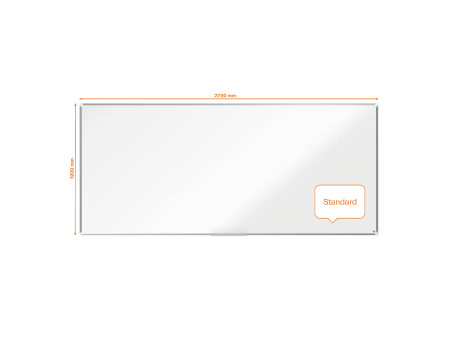 nobo Tableau blanc mural Premium Plus Emaille, (L)2.700 x