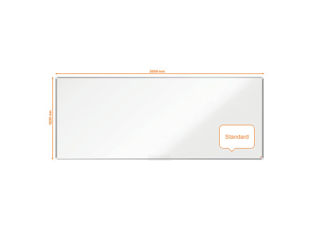 nobo Tableau blanc mural Premium Plus Emaille, (L)3.000 x