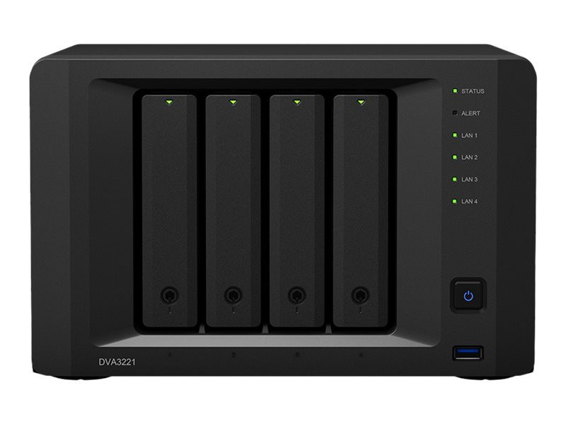 SYNOLOGY DVA3221 4-Bay Deep Learning NVR