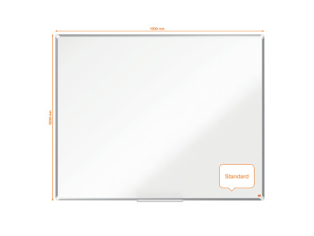 nobo Tableau blanc mural Premium Plus acier, (L)1.500 x