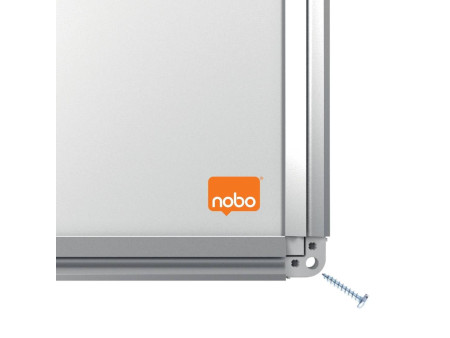 nobo Tableau blanc mural Premium Plus acier, (L)1.800 x