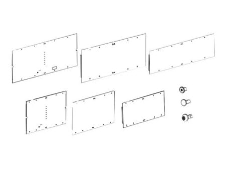 APC HyperPod Frame 4ft Aisle End Panel