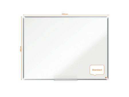 nobo Tableau blanc mural Premium Plus Melamin, (L)1.200 x