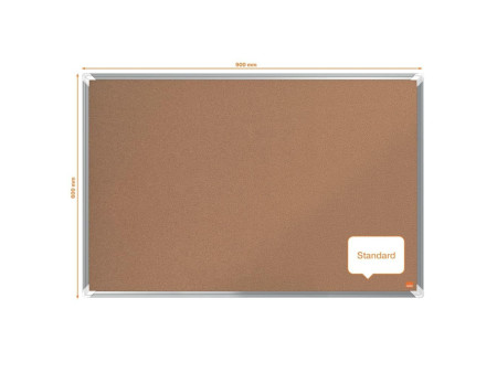 nobo Tableau d'affichage Premium Plus, (L)900 x (H)600 mm