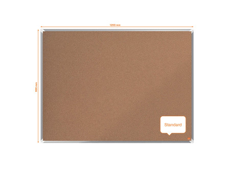 nobo Tableau d'affichage Premium Plus, (L)1.200 x (H)900 mm