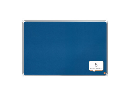 nobo Tableau d'affichage en feutre Premium Plus, bleu
