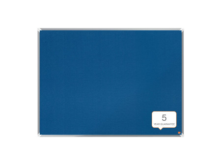 nobo Tableau d'affichage en feutre Premium Plus, bleu