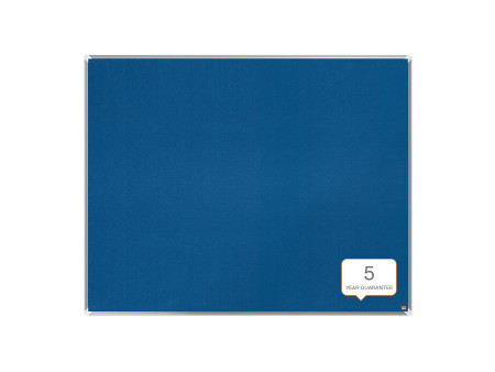 nobo Tableau d'affichage en feutre Premium Plus, bleu