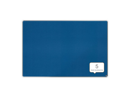 nobo Tableau d'affichage en feutre Premium Plus, bleu