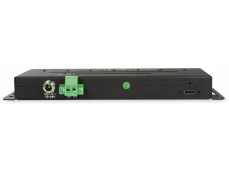 LogiLink Hub combo industriel USB 3.2 (Gen2), 7 ports, noir