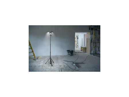 ANSMANN Projecteur LED rechargeable Triohead 7000R, trépied