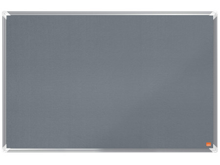 nobo Tableau d'affichage en feutre Premium Plus, gris